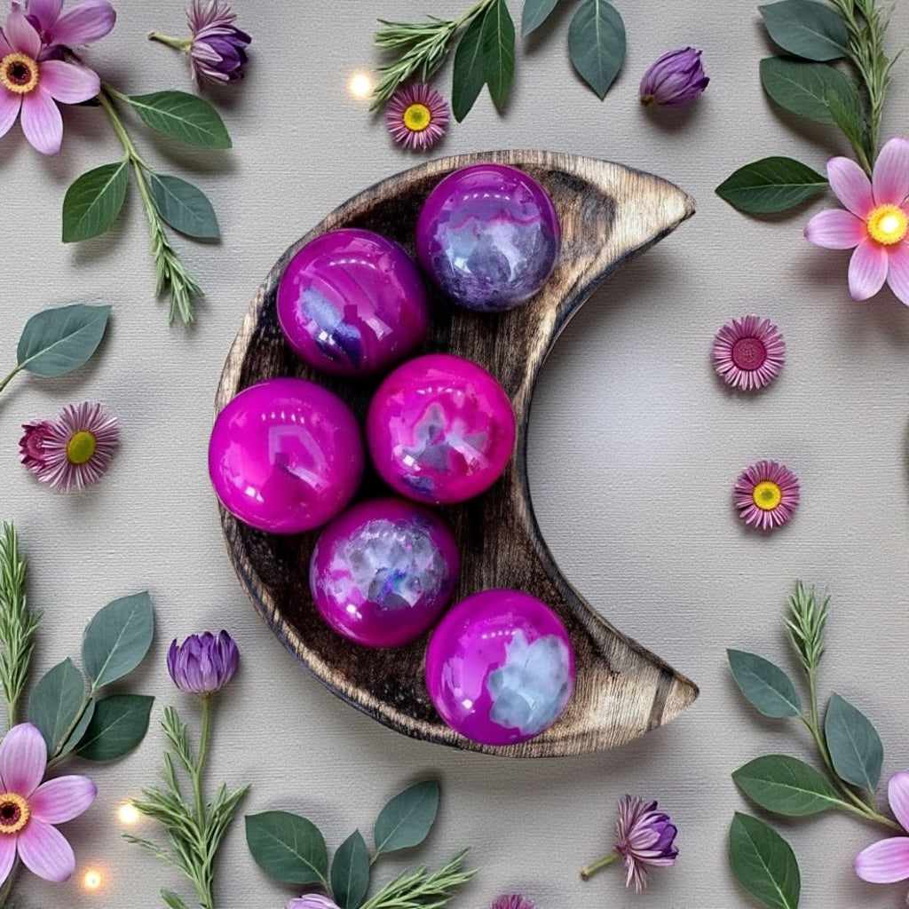Agate Sphere | Pink ~ Small