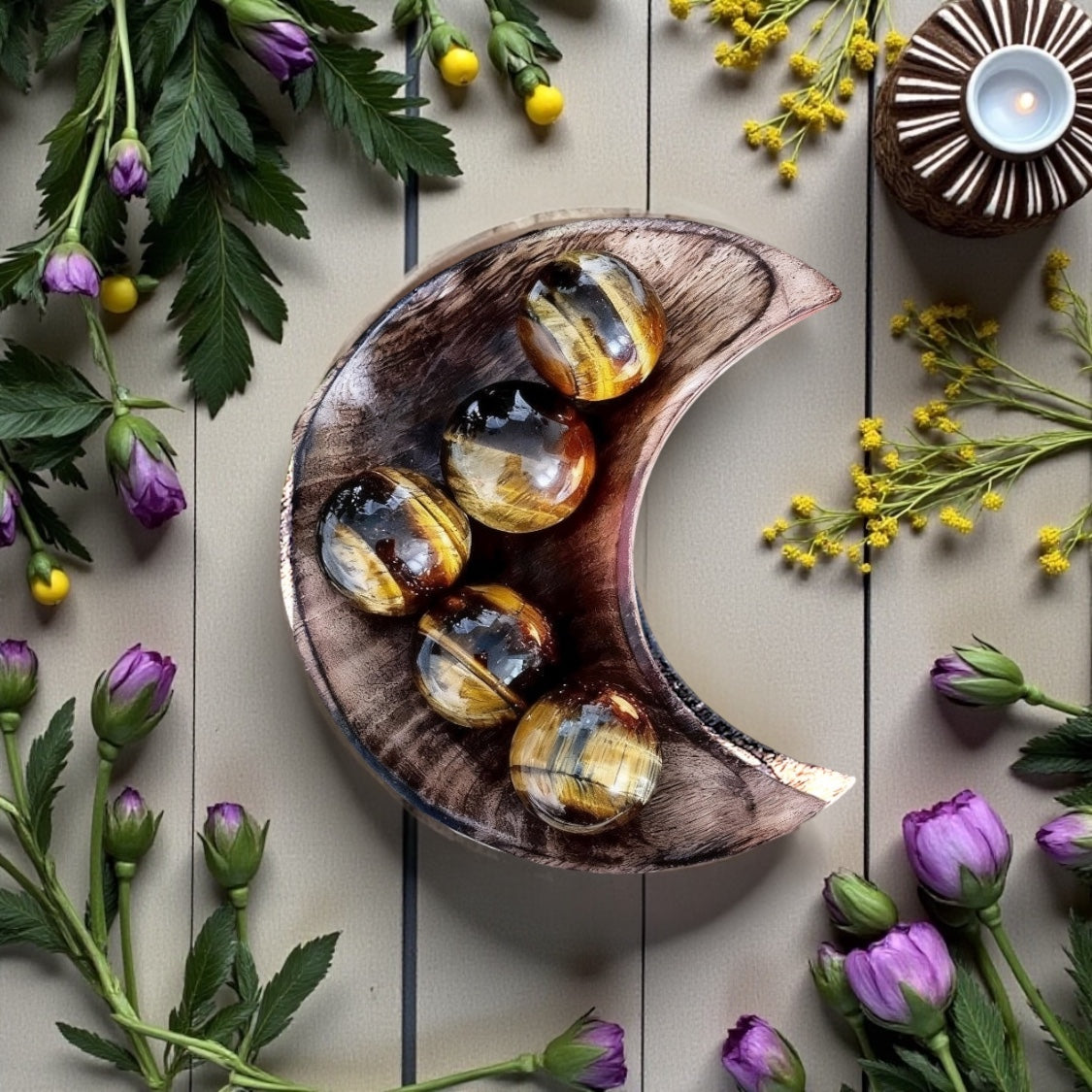 Tigers Eye Sphere | Medium