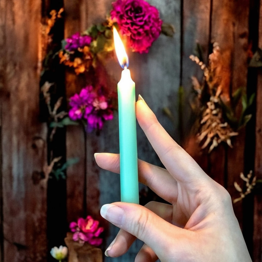 Spell Candle | Mint Green