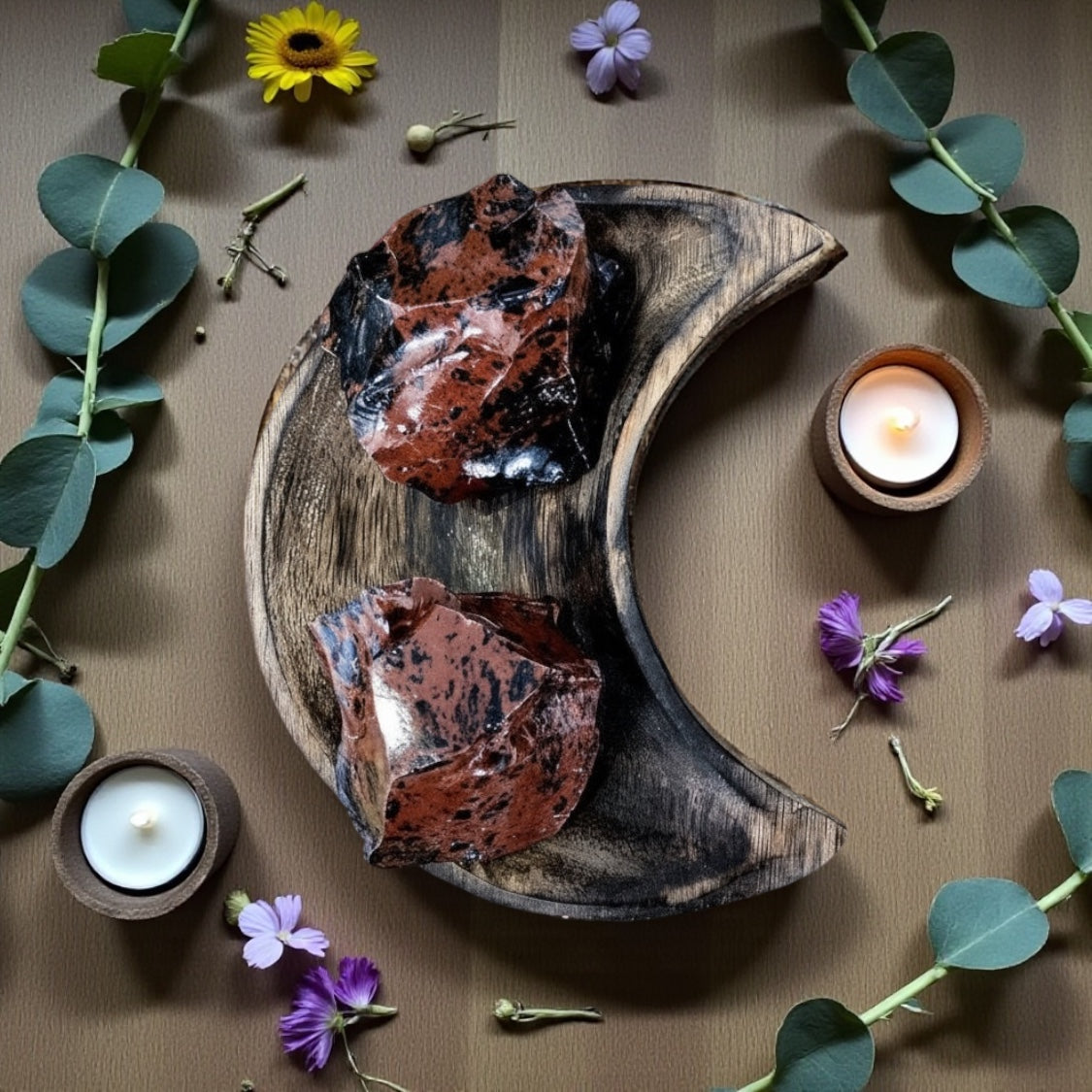 Mahogany Obsidian Rough | Medium