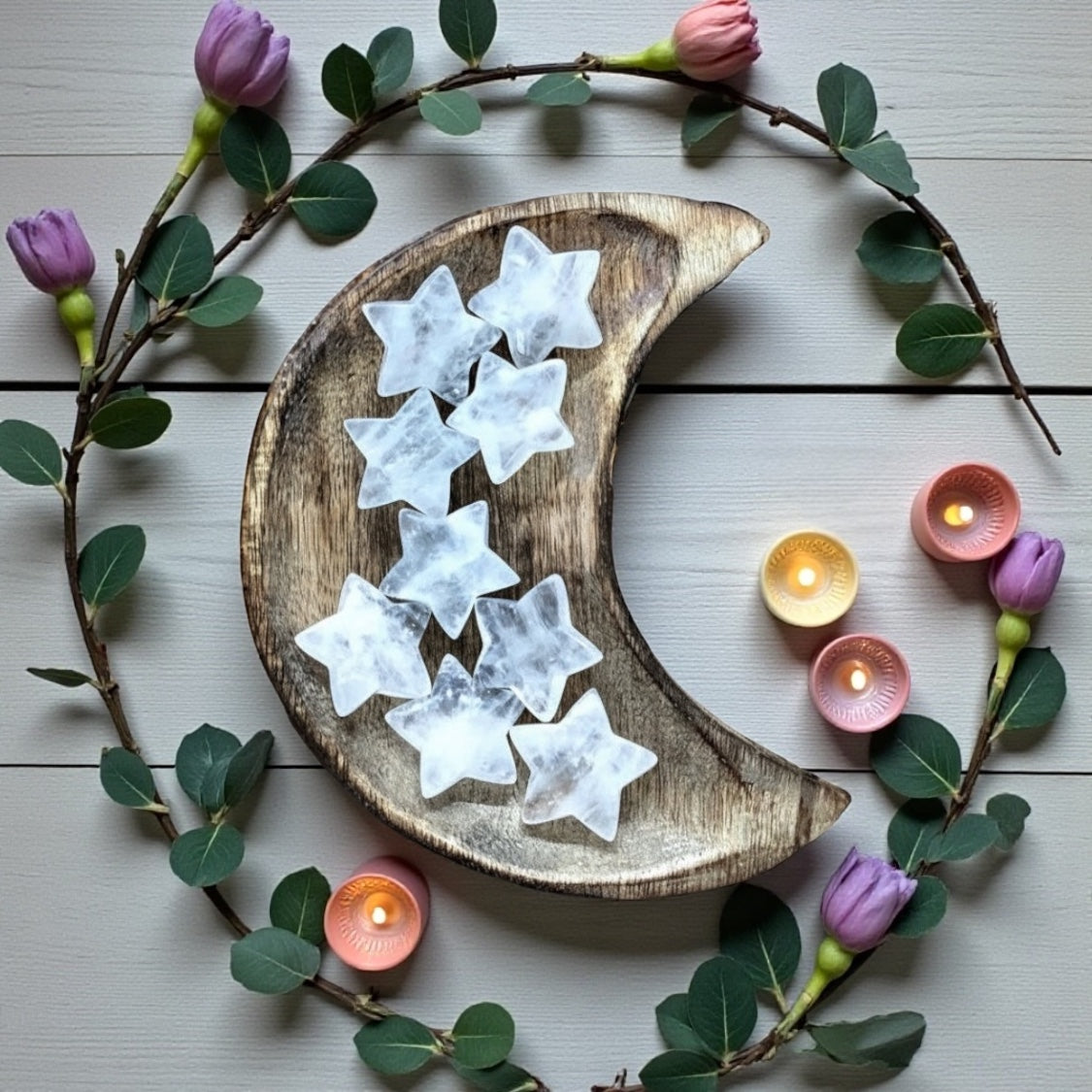 Clear Quartz Star