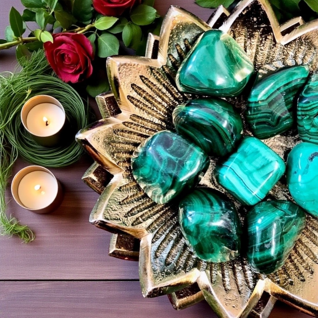 Malachite Tumbles