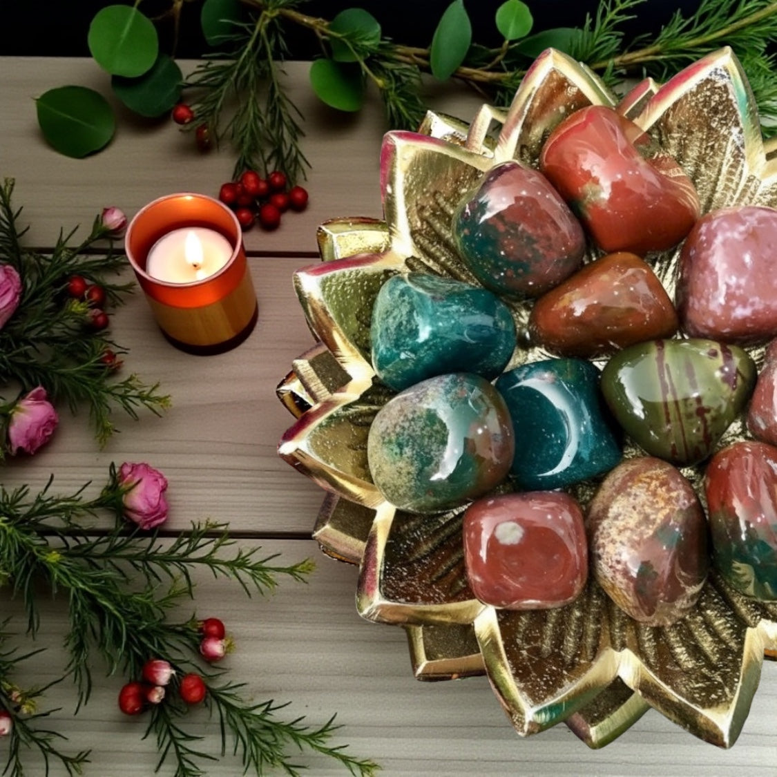 Ocean Jasper Tumbles