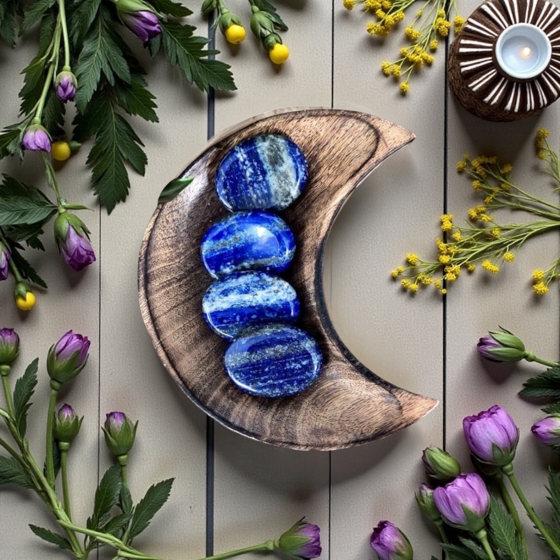 Lapis Lazuli Worry Stone