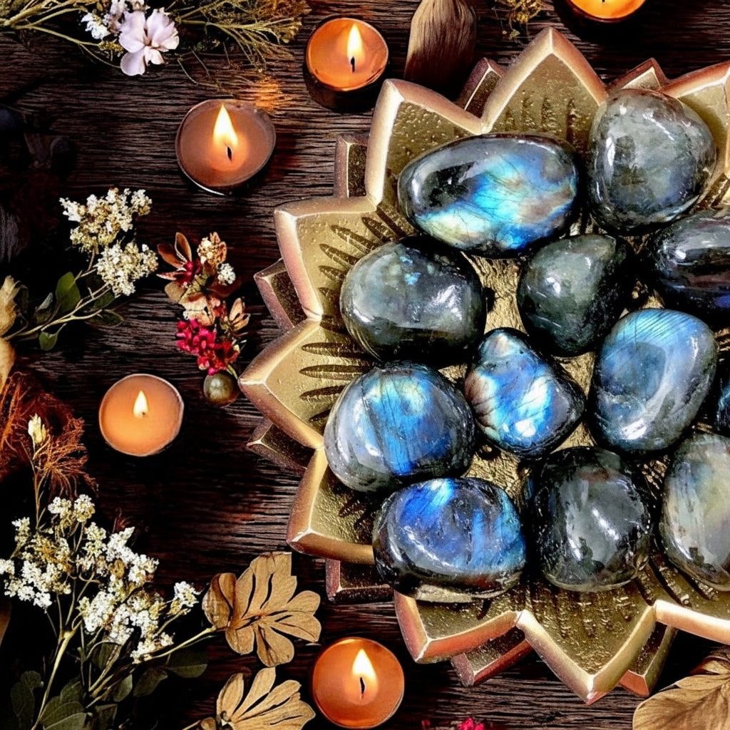 Labradorite Tumbles | Electric Midnight