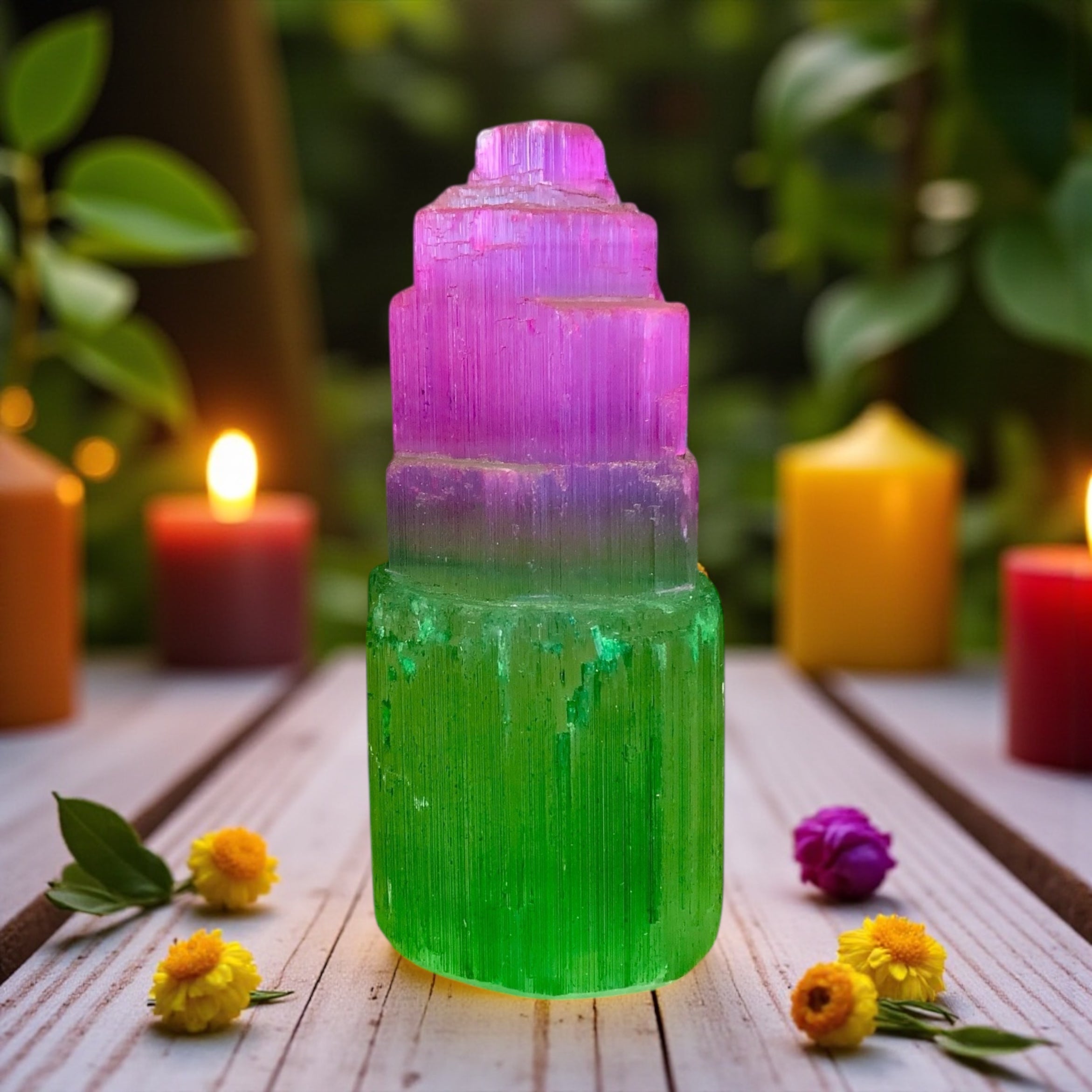 Aura Selenite Tower | Medium