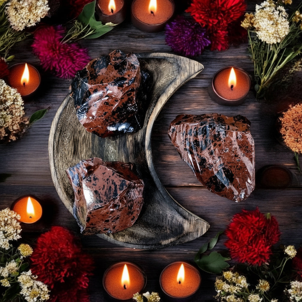 Mahogany Obsidian Rough | Medium