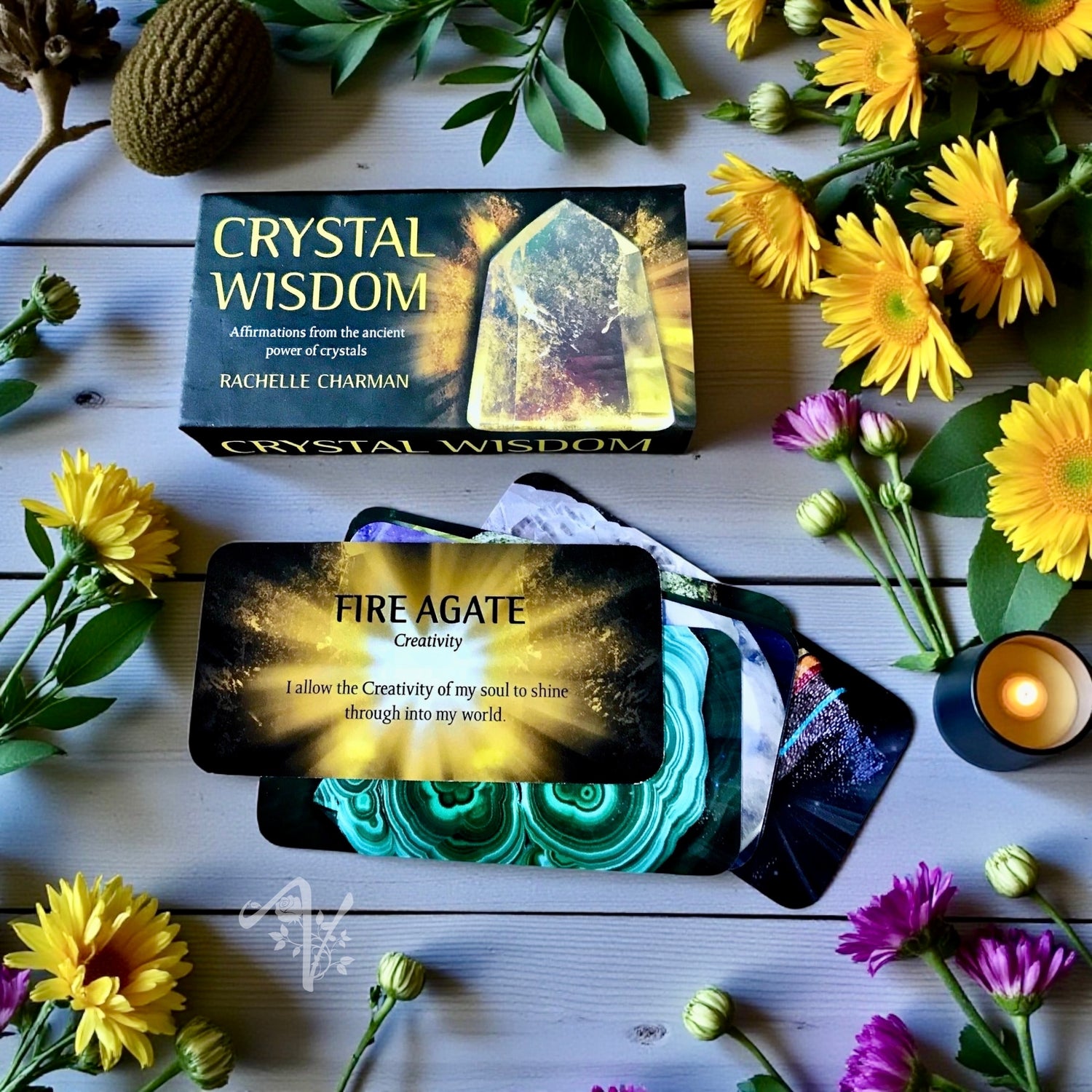 Crystal Wisdom Affirmation Cards