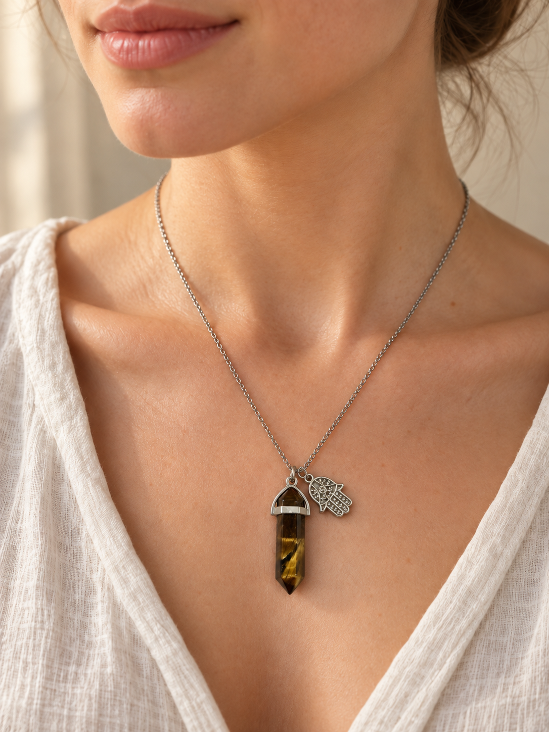 Soulstone Necklace - Tigers Eye