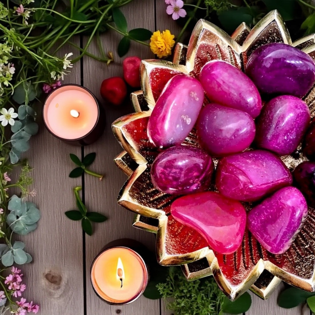 Agate Tumbles | Pink