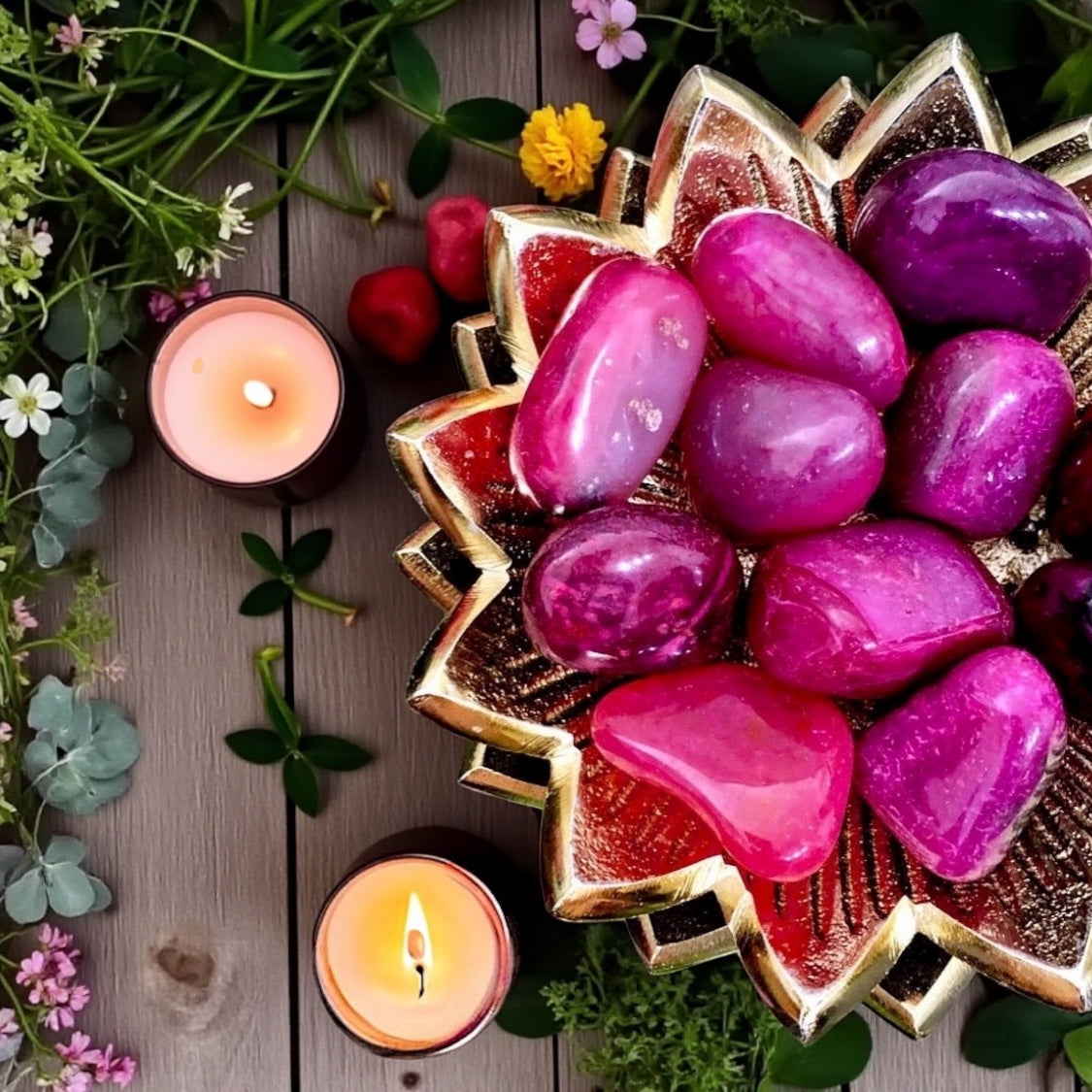 Agate Tumbles | Pink