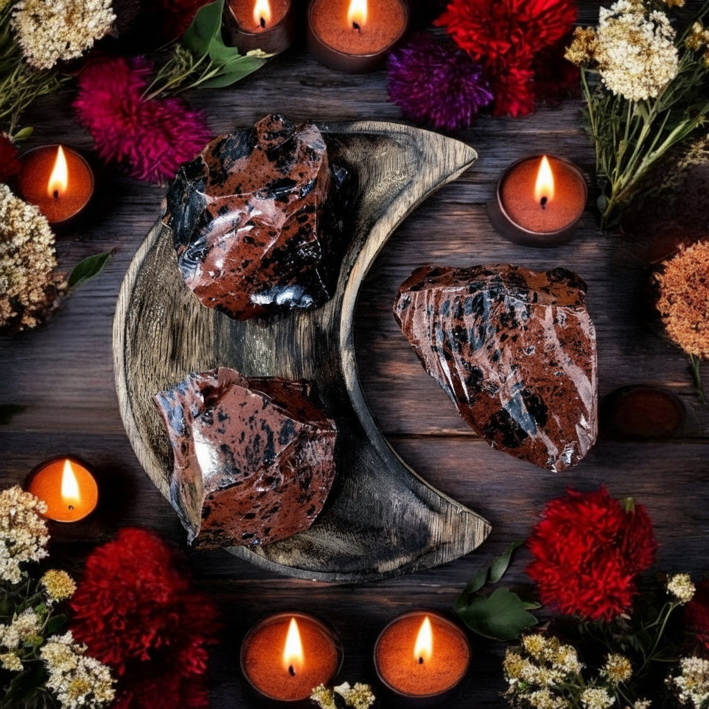 Mahogany Obsidian Rough | Large