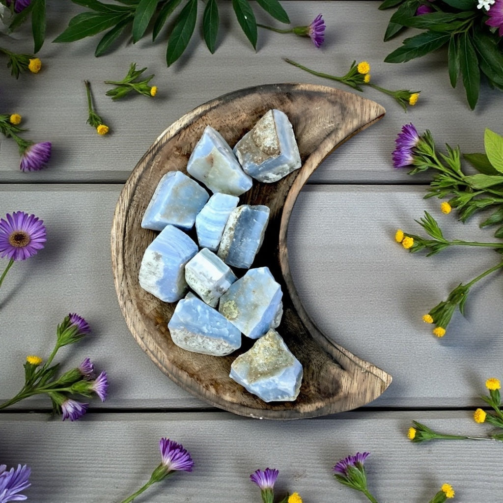 Blue Lace Agate Rough | Mini