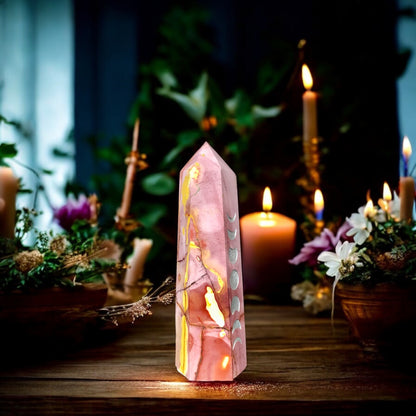 Mookaite Jasper Point | Moon Phase