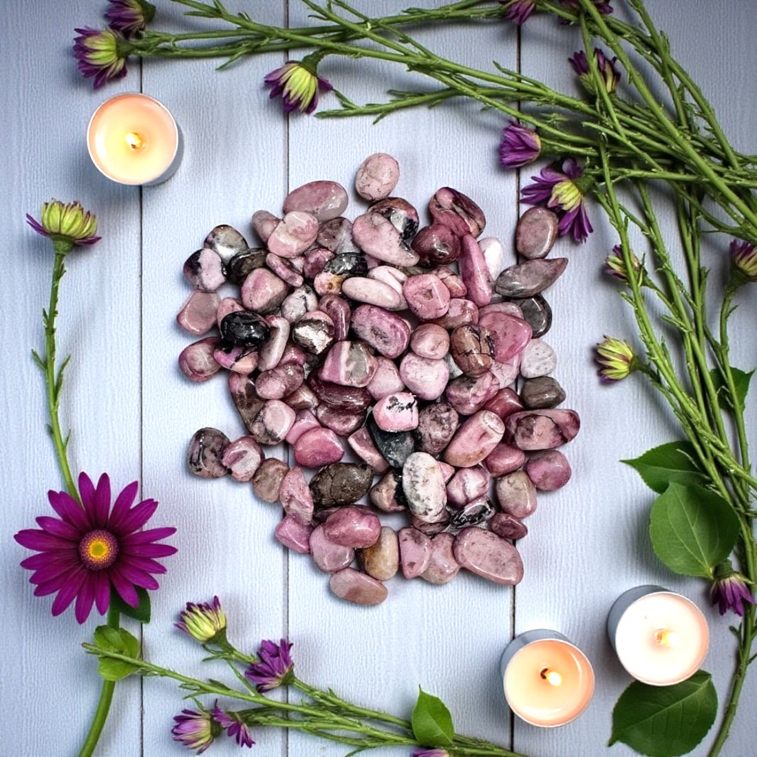 Rhodonite | Crystal Chips