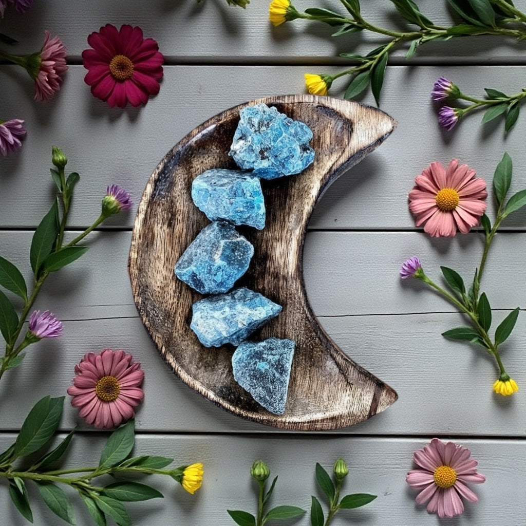 Blue Apatite Rough | Mini