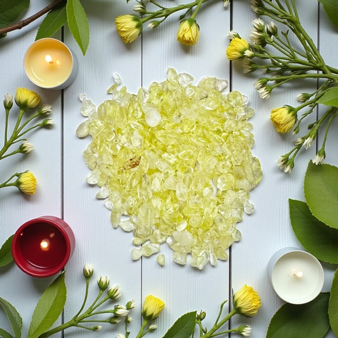 Lemon Obsidian | Crystal Chips