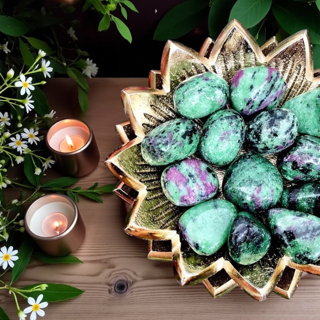 Ruby Zoisite Tumbles