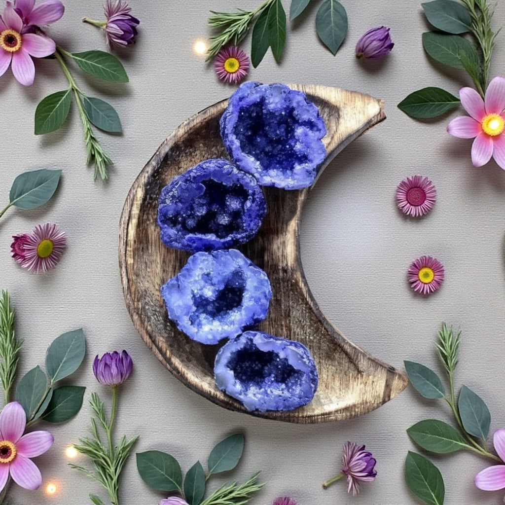 Agate Druzy Occos | Mystic Purple