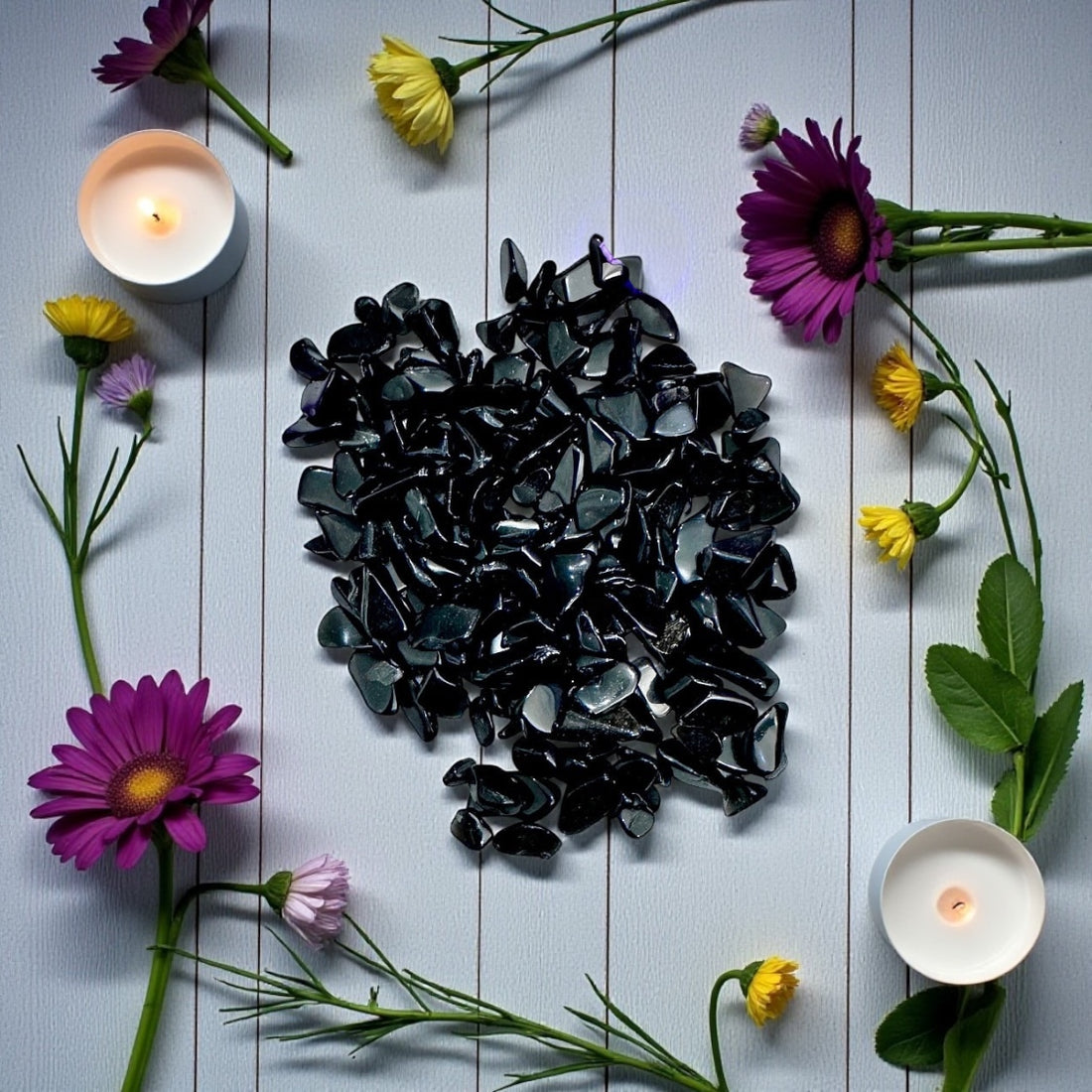 Black Obsidian | Crystal Chips