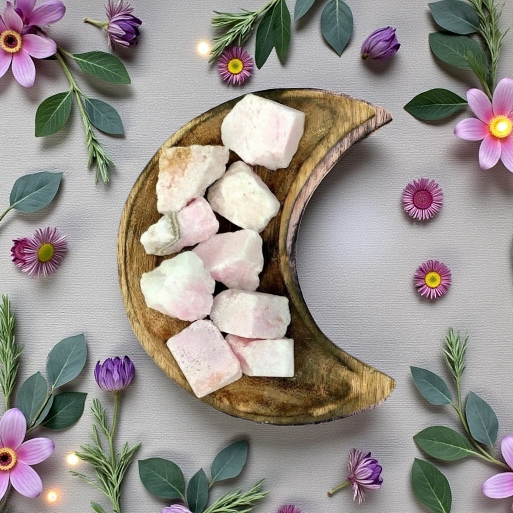 Pink Aragonite Rough | Mini