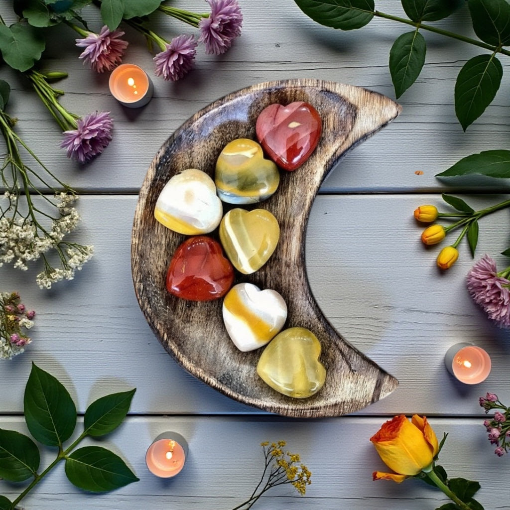 Mookaite Jasper Heart