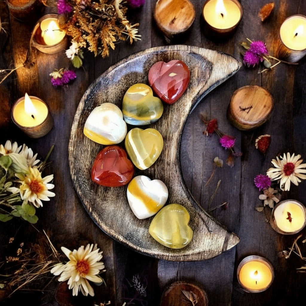 Mookaite Jasper Heart