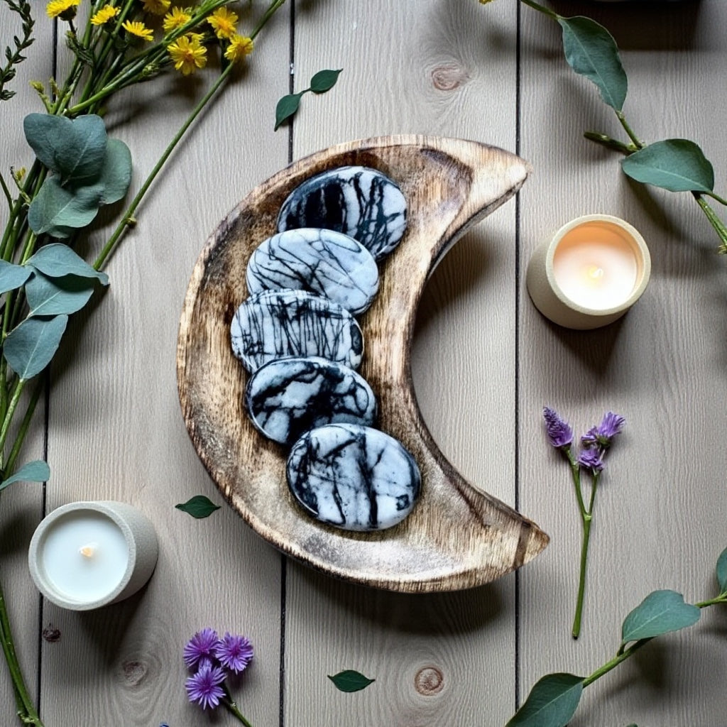 Picasso Jasper Worry Stone