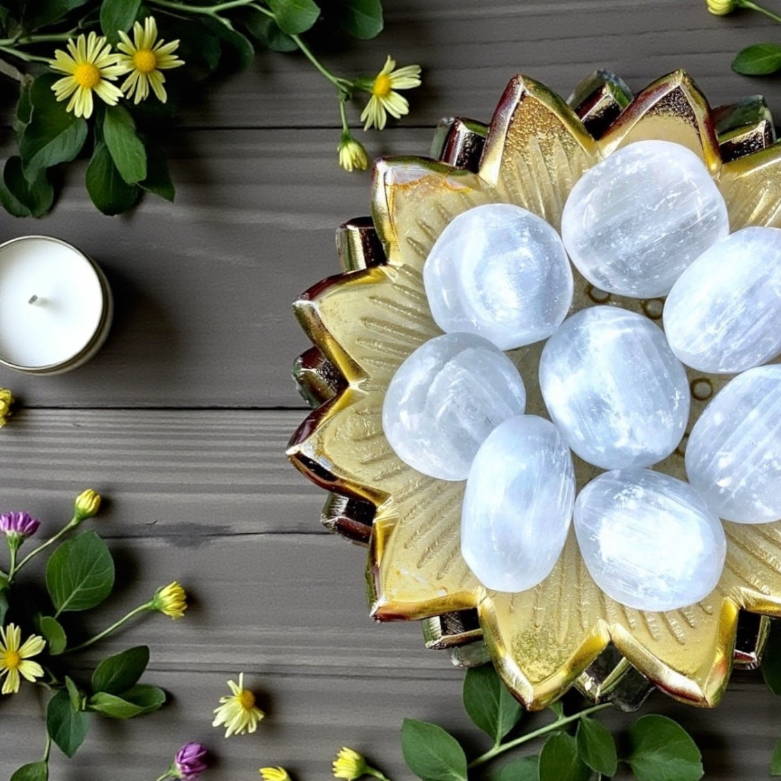 Selenite Tumbles