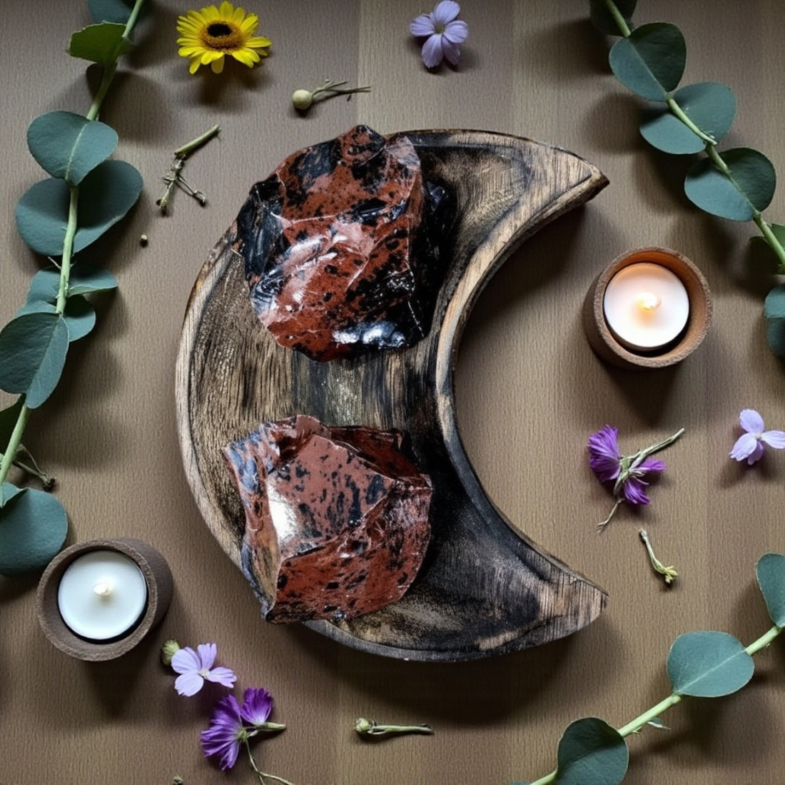 Mahogany Obsidian Rough | Medium