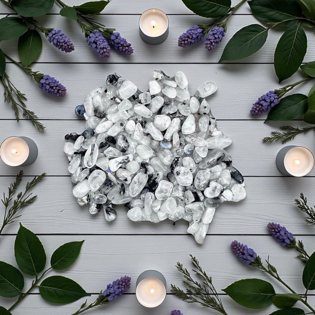 Rainbow Moonstone | Crystal Chips