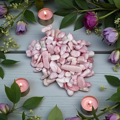 Pink Aragonite | Crystal Chips
