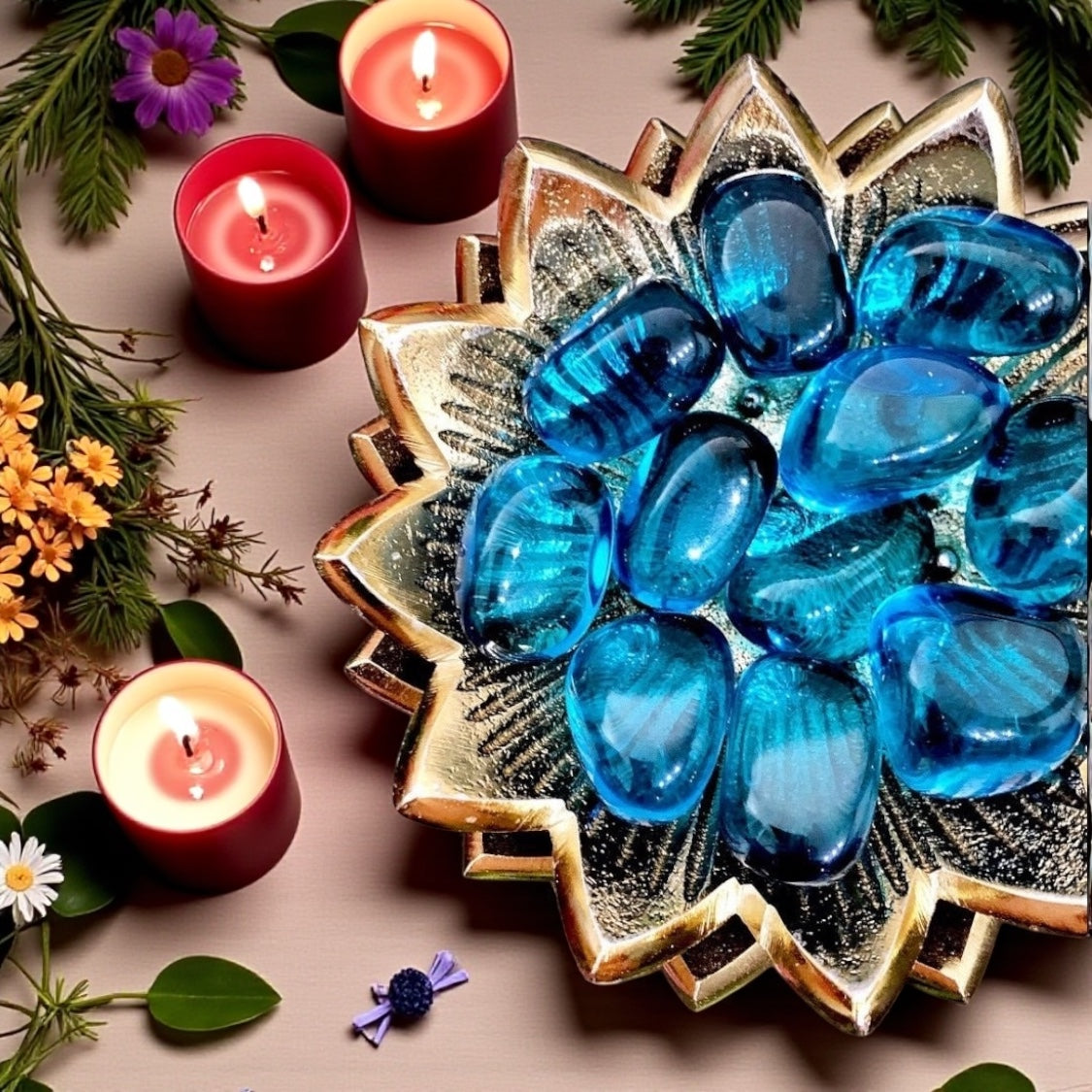 Ocean Obsidian Tumbles | Small