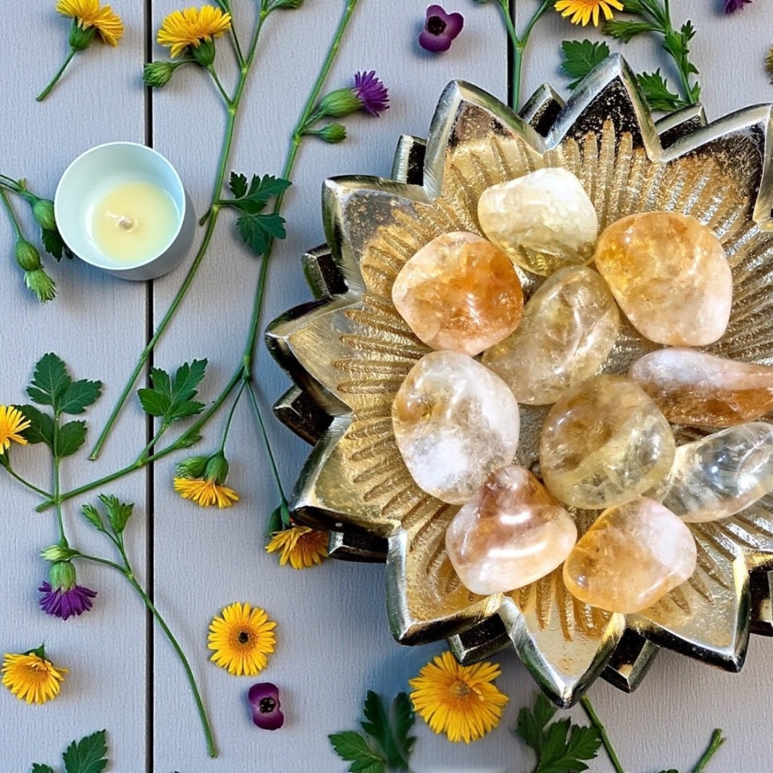 Citrine Tumbles