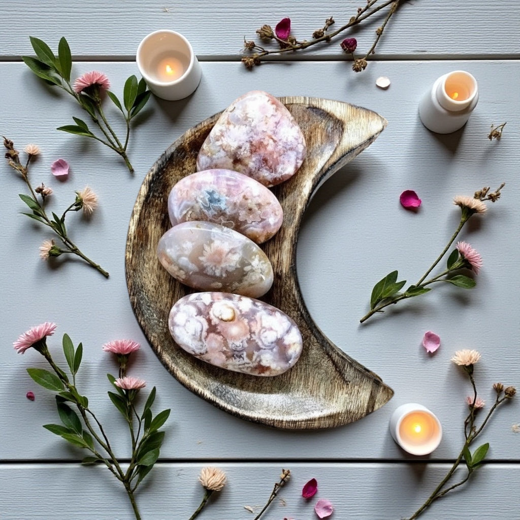 Flower Agate Free Form | Mini