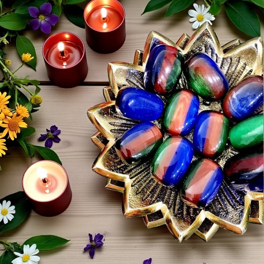 Cats Eye Tumbles | Rainbow