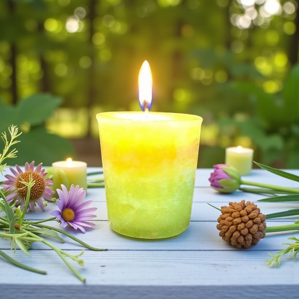 Scented Ritual Candle ~ Coconut Lime