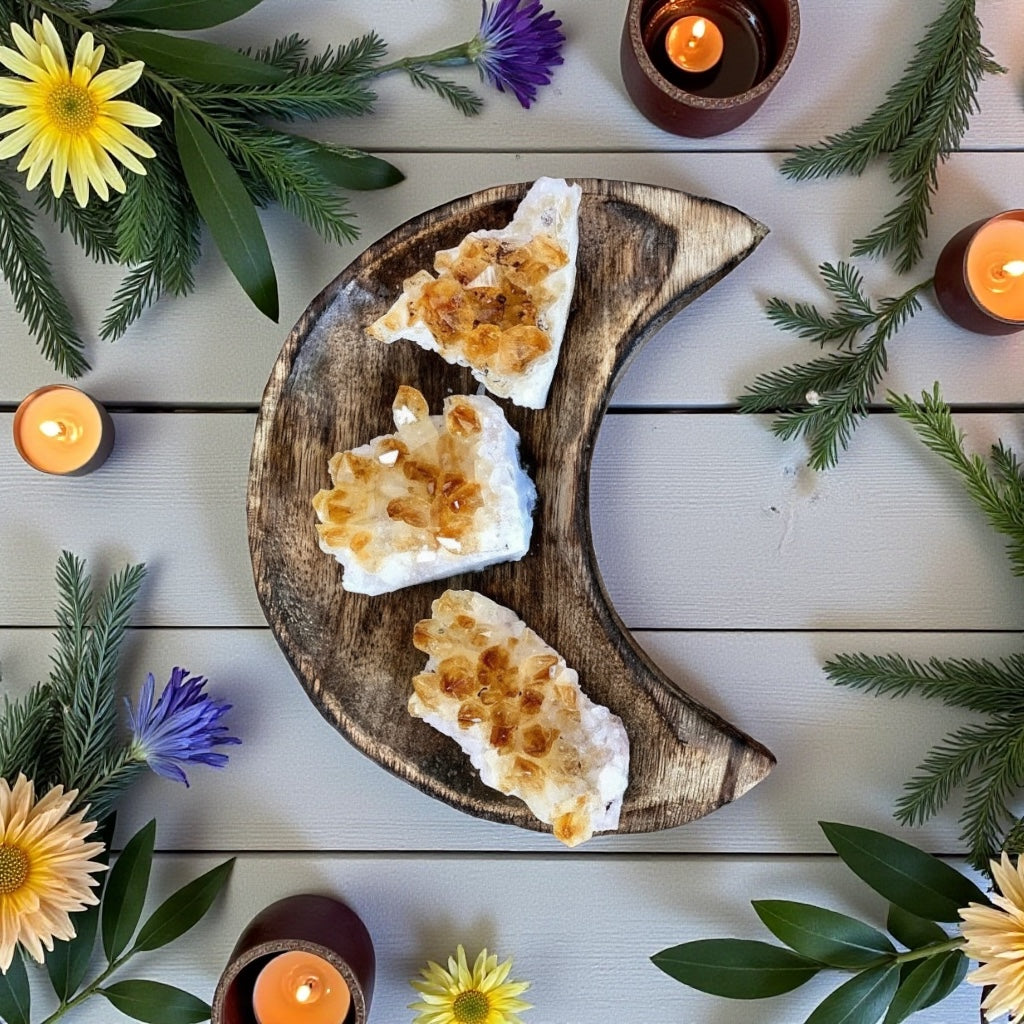 Citrine (Heat Treated) Cluster | Mini