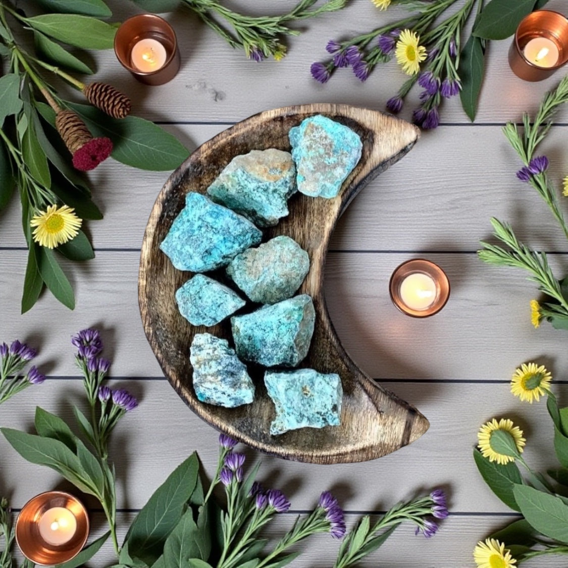 African Turquoise Rough | Mini