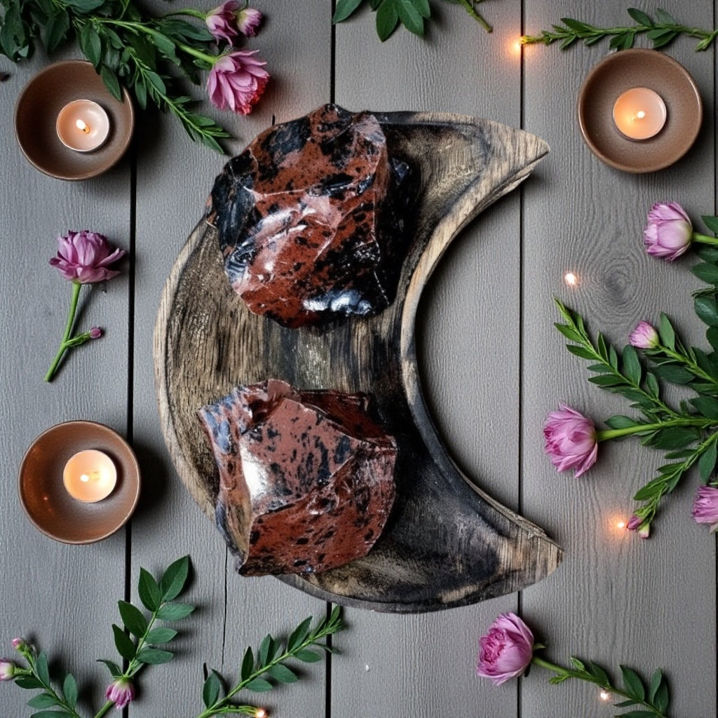 Mahogany Obsidian Rough | Large