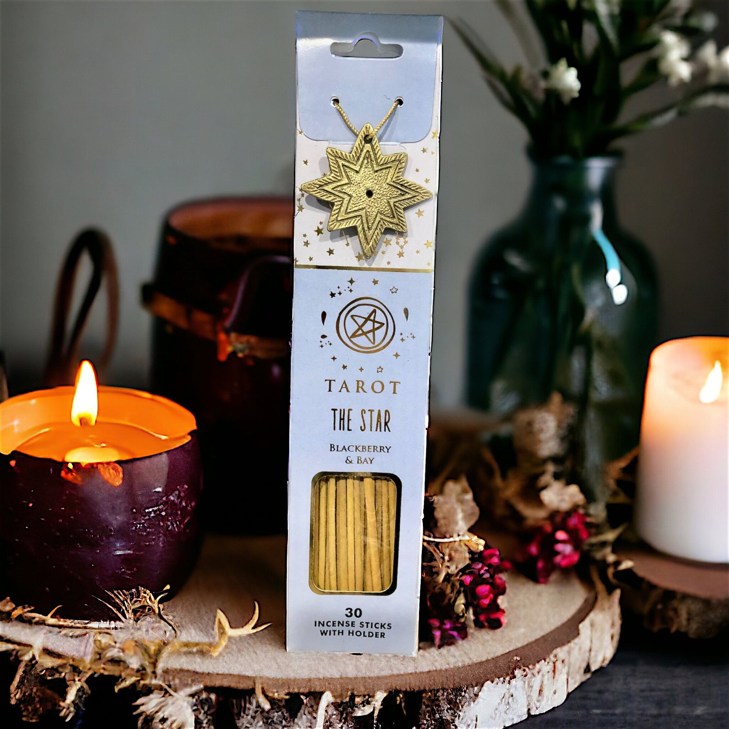 Tarot Cards Incense Sticks | The Star - Blackberry &amp; Bay