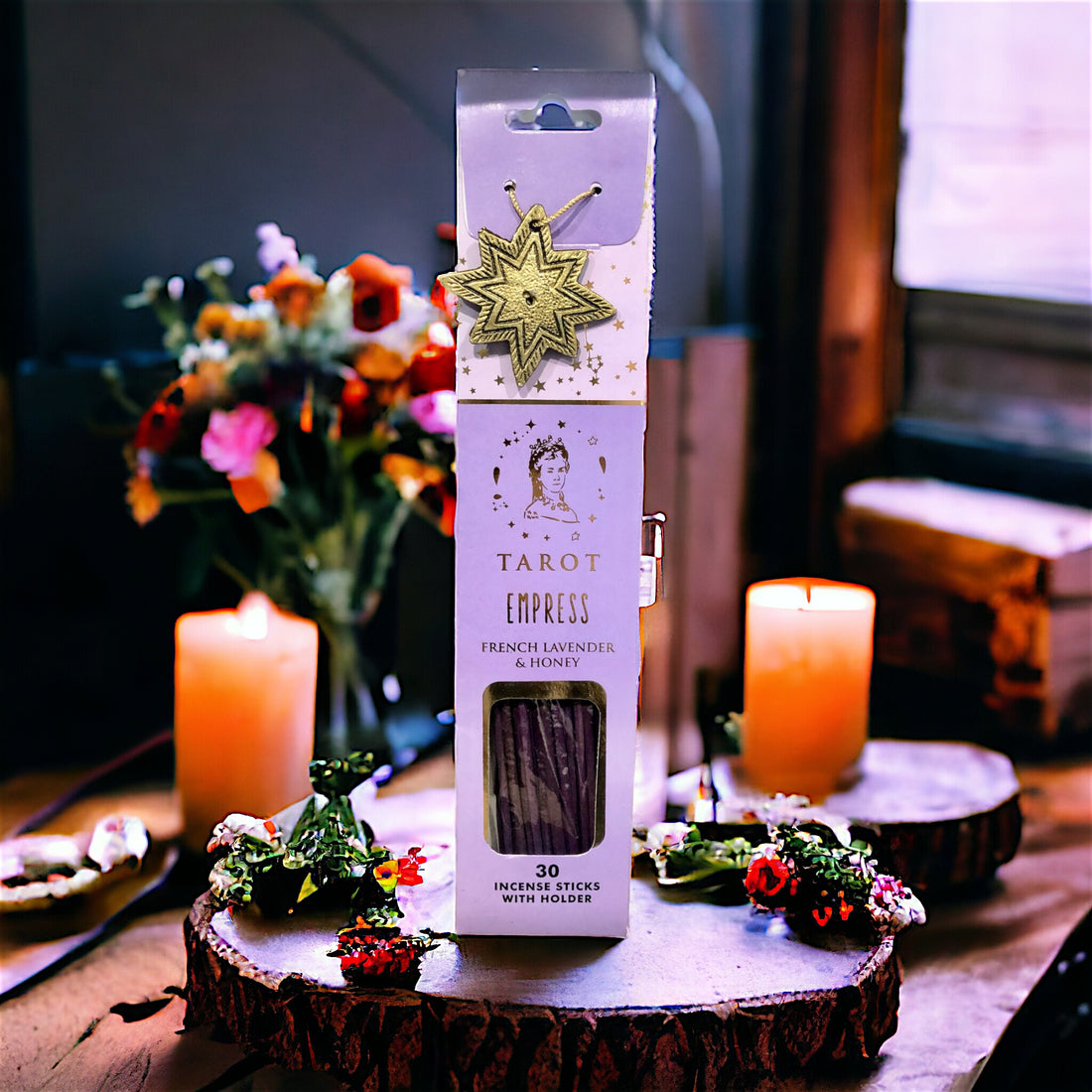 Tarot Cards Incense Sticks | Empress - Lavender &amp; Honey