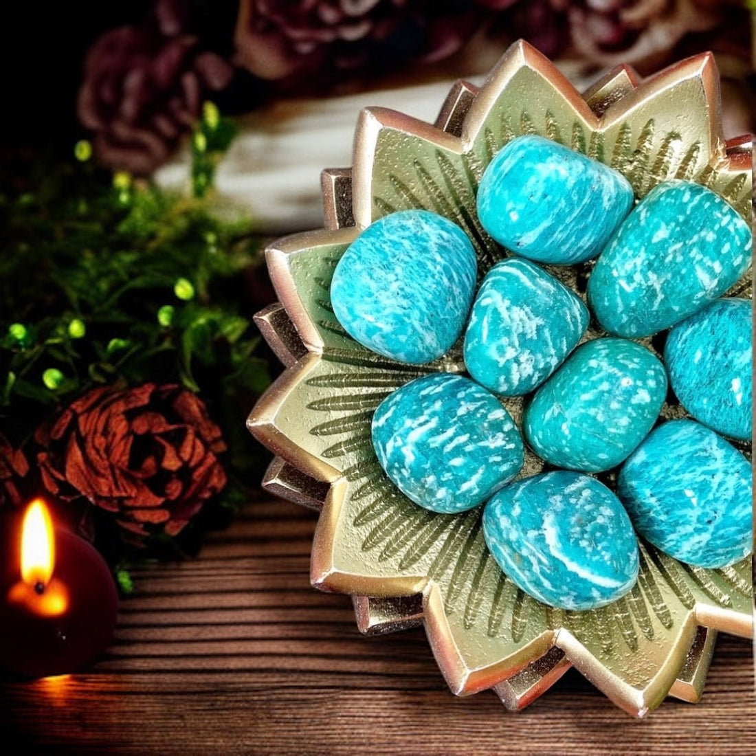 Amazonite Tumbles | Madagascar