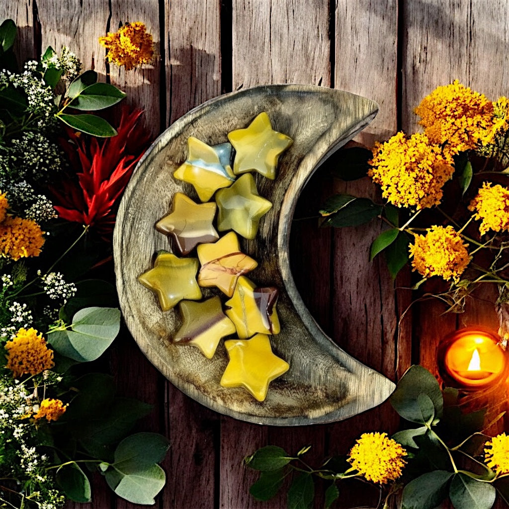 Mookaite Jasper Star