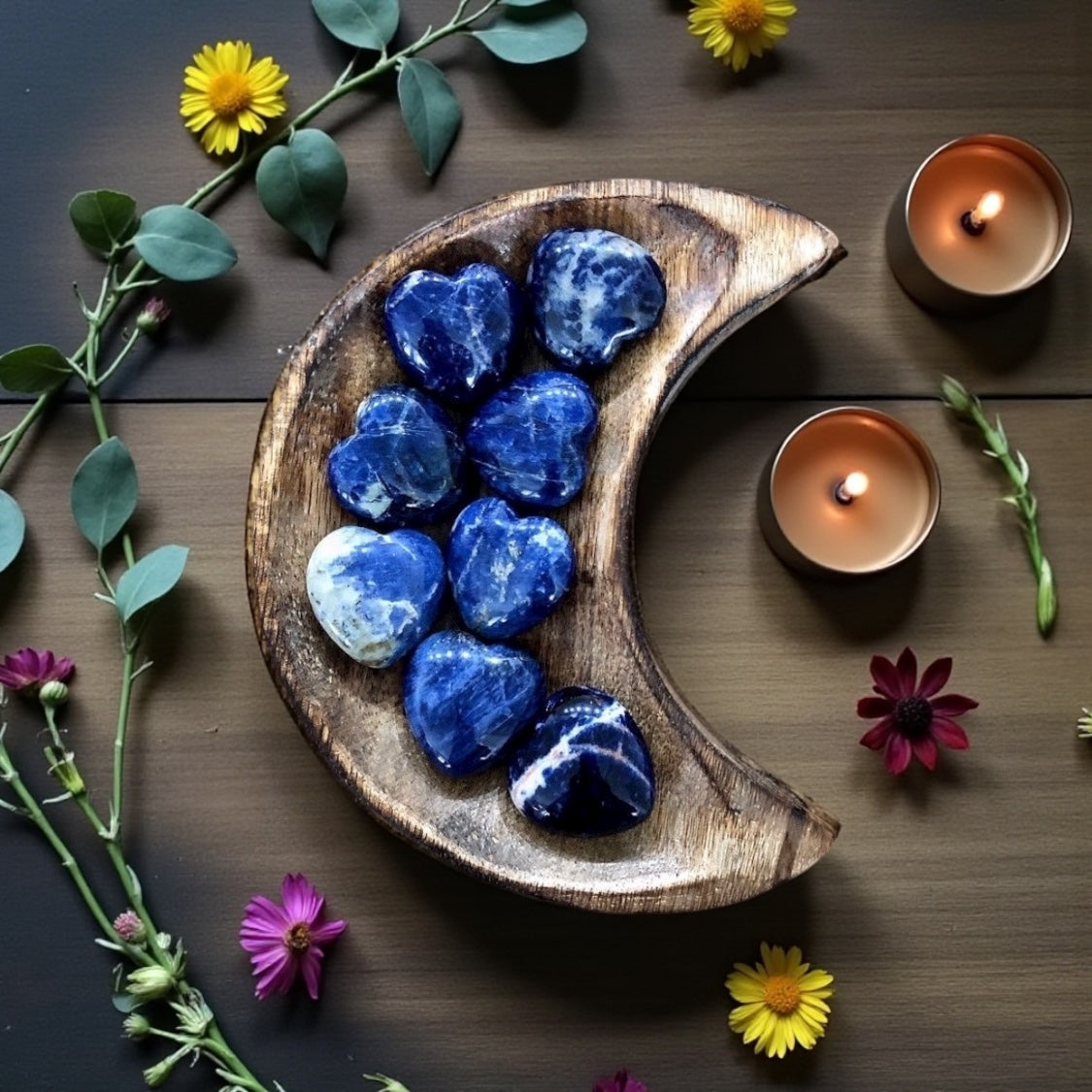Sodalite Heart