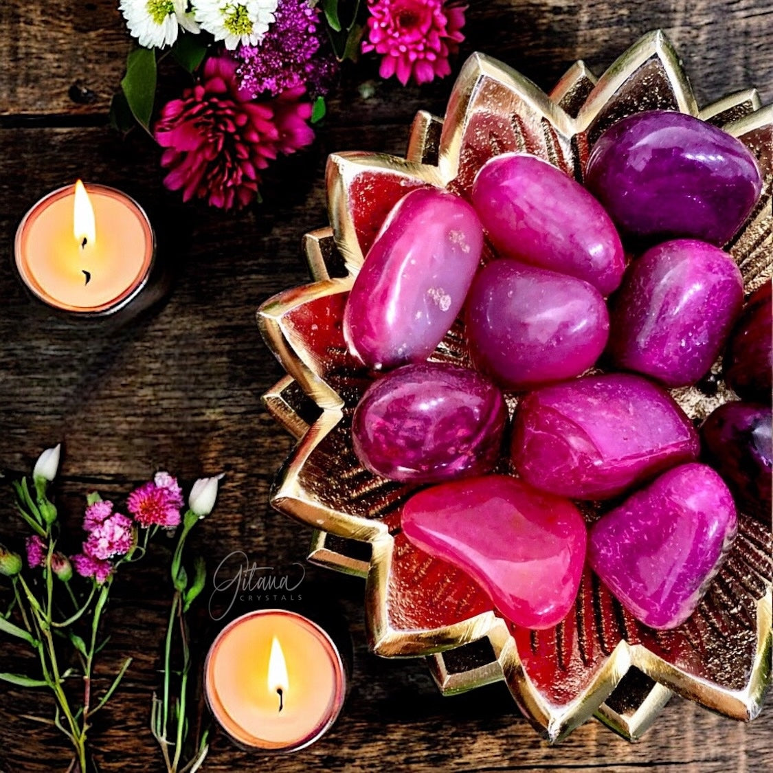 Agate Tumbles | Pink