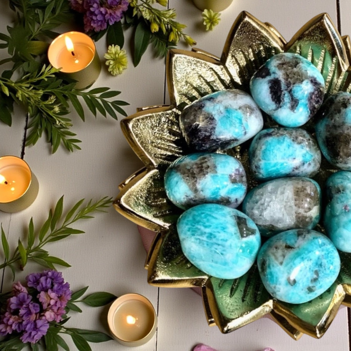 Amazonite Tumbles | Brazil