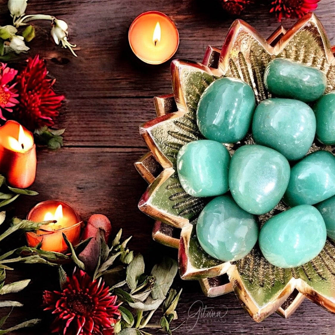 Green Aventurine Tumbles