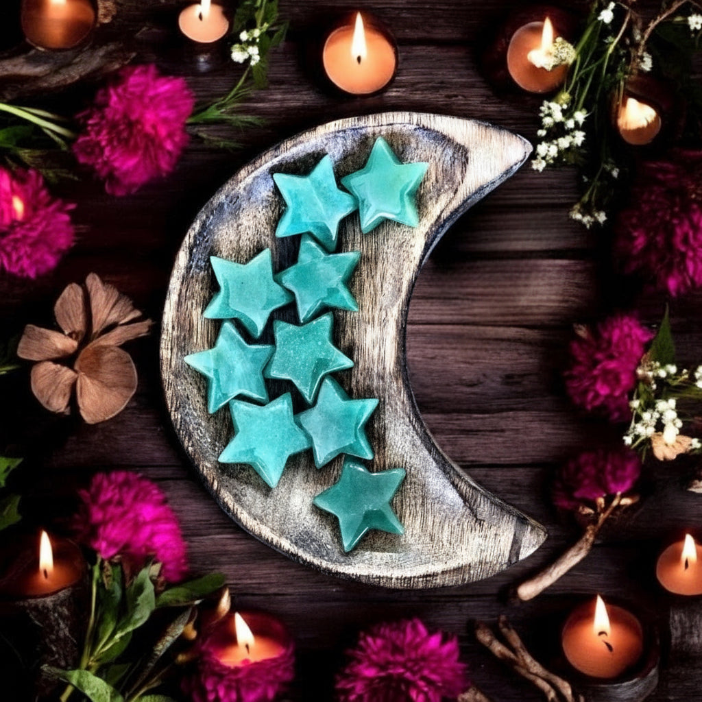 Green Aventurine Star