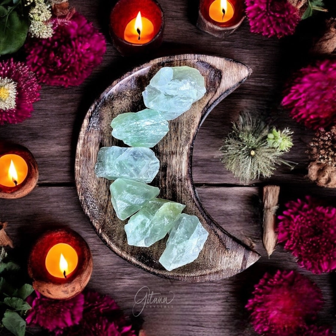 Green Calcite Rough | Mini